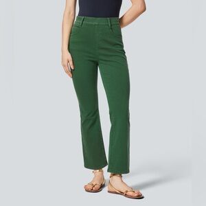 HALARA Green Boot Cut Jeans for Women